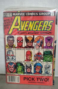 The Avengers #221 Newsstand Edition (1982). P15