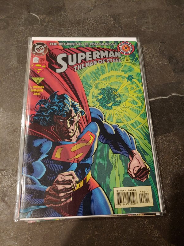 Superman THE MAN OF STEEL #0