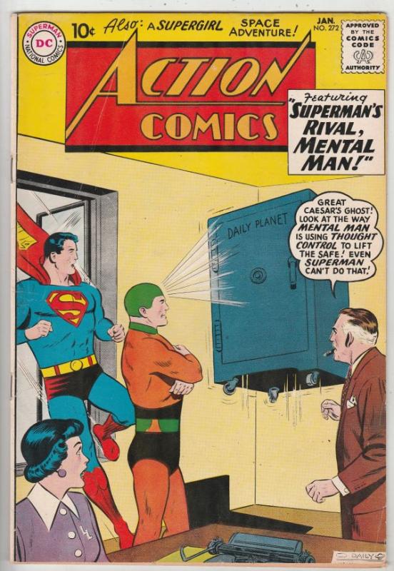 Action Comics #272 (Jan-61) VF High-Grade Superman, Supergirl