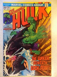 INCREDIBLE HULK # 192 TRIMPE NICE GRADE