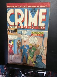 Crime Does Not Pay #60 (1948) Golden-Age Charles Biro art, affordable grade VG+