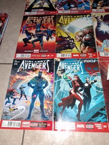 Uncanny Avengers #3,4,6,8,10,16,20,21,22,23,24,25 (2013-2014) lot of 12VF-NM)