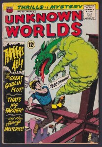 Unknown Worlds #46 1966 ACG 3.0 Good/Very Good comic