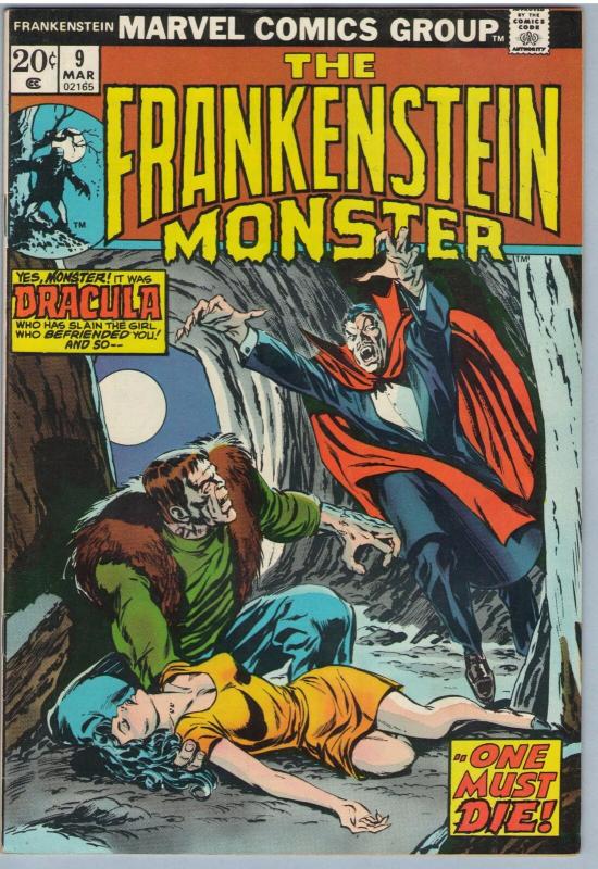 Frankenstein 9 Mar 1974 VF (8.0)