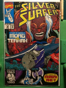 The Silver Surfer #80 Morg vs Terrax