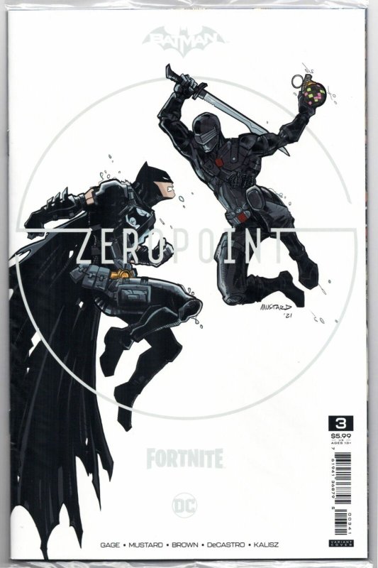 Batman Fortnite Zero Point #3 Premium Cvr Sealed with Code | 1st Print (NM)