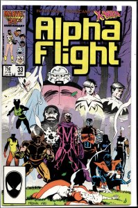 Alpha Flight #33 (1986) Alpha Flight [Key Issue]