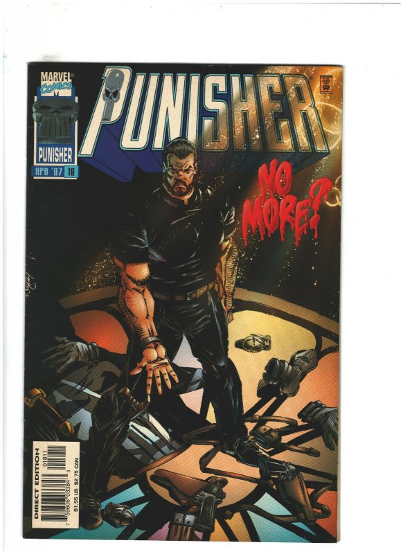 Punisher #18 VF 8.0 Marvel Comics 1997 Last Issue