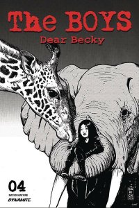 Boys Dear Becky #4 Robertson Line Art Premium Variant Dynamite EB141