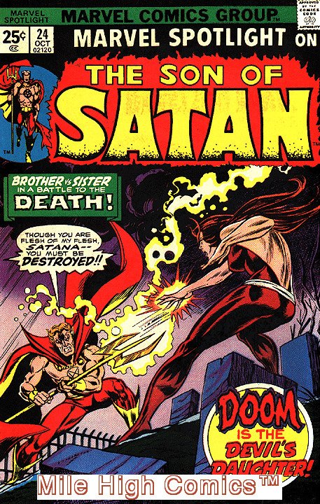 MARVEL SPOTLIGHT (1971 Series)  (MARVEL) #24 Good Comics Book 