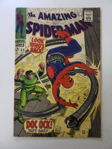 The Amazing Spider-Man #53 (1967) VG+ condition stain back cover