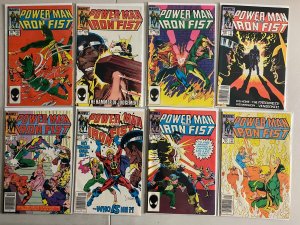 Power Man and Iron Fist comics run #90-125 last issue 36 diff avg 6.0 (1983-86)