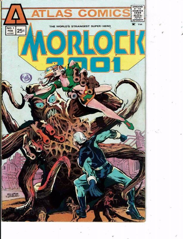 Lot Of 2 Comic Books Atlas Morlock 2001 #1 and Tekno Mr Hero #1 MS12