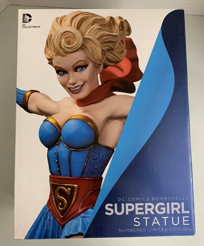 DC Comics Bombshells Supergirl Numbered Limited Edition 2397/5200 Statue  