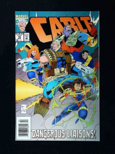 Cable #10  Marvel Comics 1994 Vf+ Newsstand