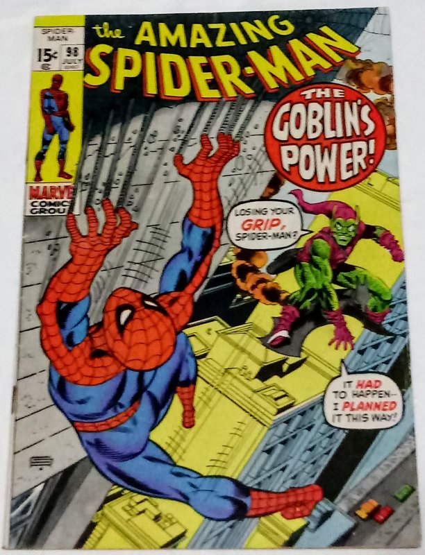 Amazing Spider-Man #98 (5.0) 1971 Green Goblin Marvel ID#67L