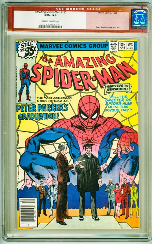 The Amazing Spider-Man #185 (1978) CGC 9.6!