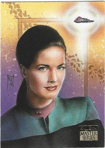 1993 Skybox Star Trek Master Series #13 Jadzia and Dax