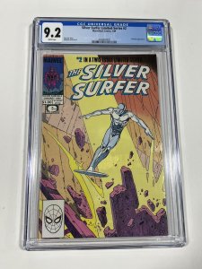 Silver Surfer 2 limited series cgc 9.2 Marvel 1989 