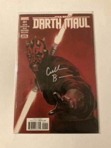 Star Wars Darth Maul 1 Fine Fn 6.0 Signed Bunn Marvel