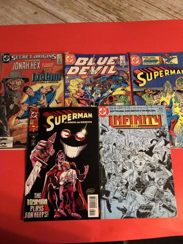 DC  15  ASSORTED BOOKS & YEARS / MID QUALITY / NO DUPES / SEE PIC'S