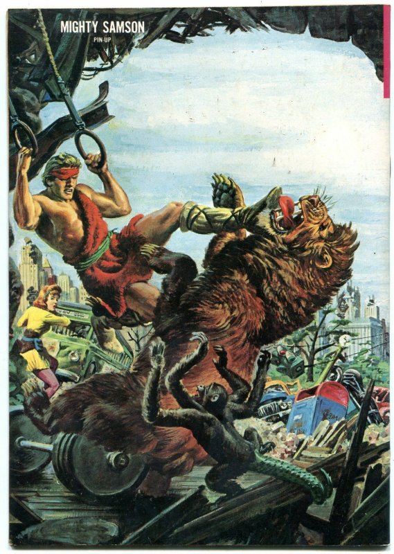 MIGHTY SAMSON #1 1964-GOLD KEY-1ST ISSUE FN-