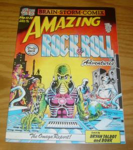 Brain Storm Comix #6 VF- amazing rock & roll adventures - british underground 