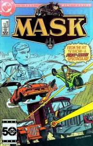 Mask (1st Series) #1 VF/NM ; DC | Based on M.A.S.K. Cartoon