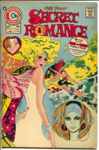 Secret Romance #30 1975-spicy psychedelic Good Girl Art cover-Demetrio-FN