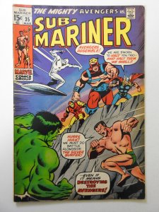 Sub-Mariner #35 (1971) VG+ Condition moisture stain