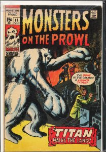 Monsters on the Prowl #11 (1971) Xemnu