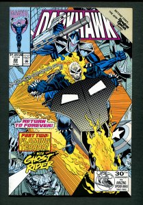 Darkhawk #22  (9.0 VFN/NM )  Mike Manley Covers & Art / 1992