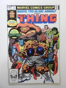 Marvel Two-in-One Annual #7 (1982) VF Condition!