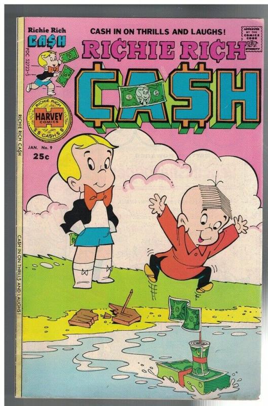 RICHIE RICH CASH (1974-1982) 9 VG Jan. 1976