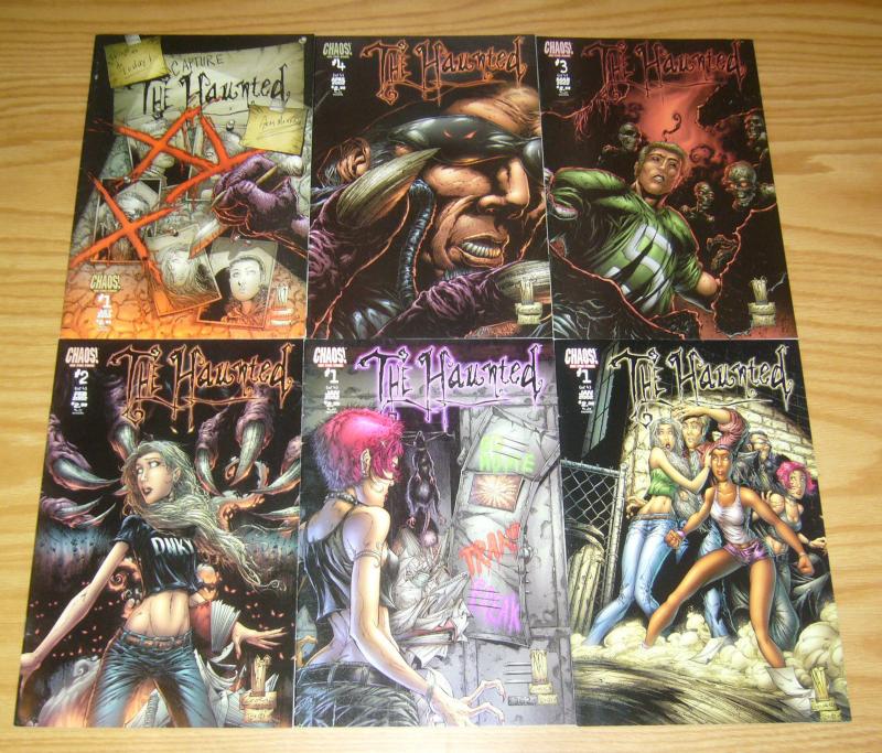 the Haunted #1-4 VF/NM complete series + gray matters + variant - peter david