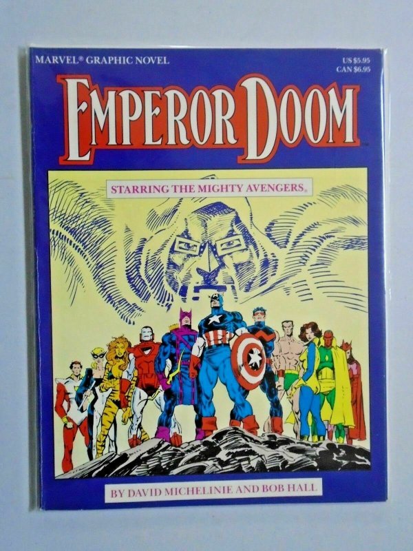 Avengers Emperor Doom #1 First 1st Print Graphic Novel 8.0 VF (1987)