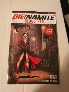New DIE!NAMITE Blood Red Issue 1 Dynamite Ashcan E.J. Su