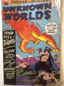 Unknown worlds 51, VG, funny stories.. C all my UW!