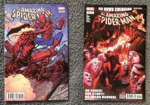 Amazing Spider-Man LOT #800 - Alex Ross, Nick Bradshaw Covers. (9.0/9.2) 2018