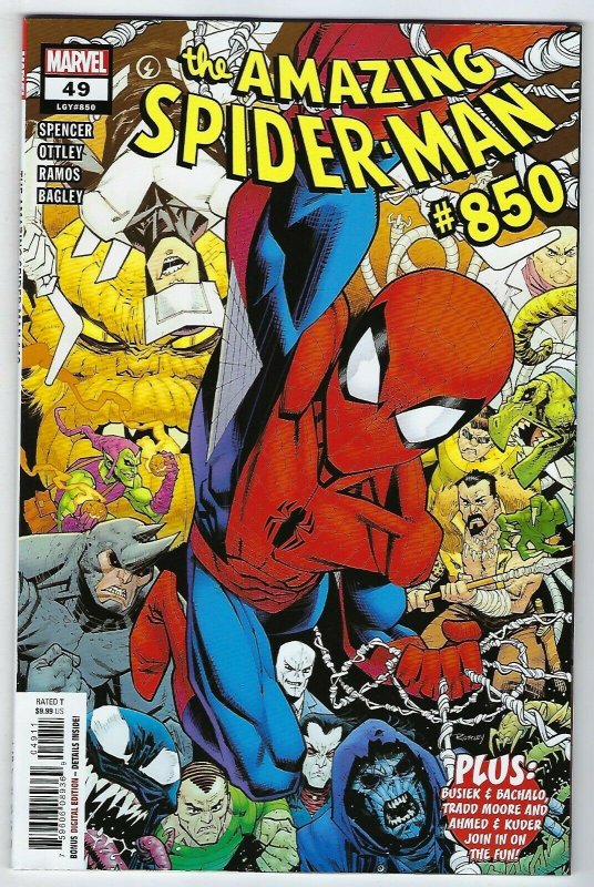 Amazing Spider-Man Vol 5 # 49 Cover A NM Marvel Chadwick Boseman Tribute  [BK-14] | International - Comic Books, Panini Comics, Superhero / HipComic