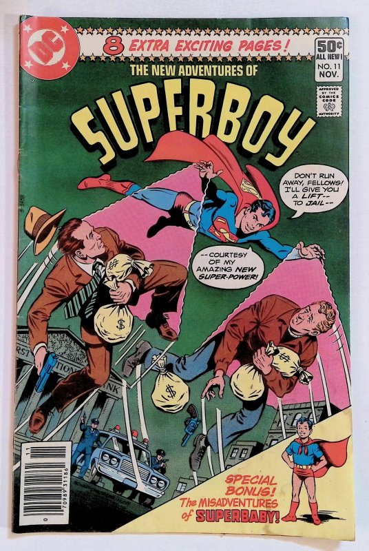 New Adventures of Superboy 11 Newsstand Superman Lex Luthor Lana Lang DC Comics