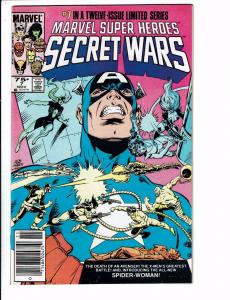 Marvel Super Heroes Secret Wars # 7 VF Comic Book Avengers Hulk Thor Wasp J59