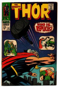 The Mighty Thor #141 - 1967 - VF 