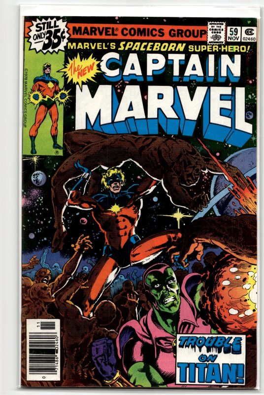 Captain Marvel #59 (1978) Captain Marvel [Key Issue]