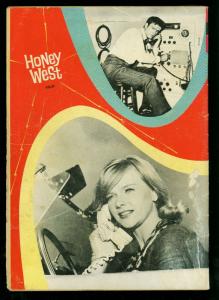 Honey West #1 1966- Anne Frances photo cover-Gold Key- G+