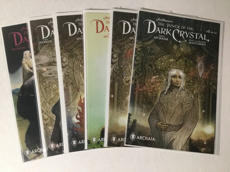 Power Of The Dark Crystal 1 2 3 4 5 6 7 8 9-12 Lot Set Run Nm Near Mint Archaia