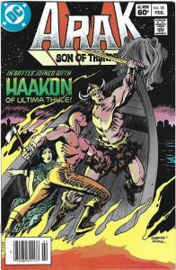 Arak, Son of Thunder #17 through 20 (1983)
