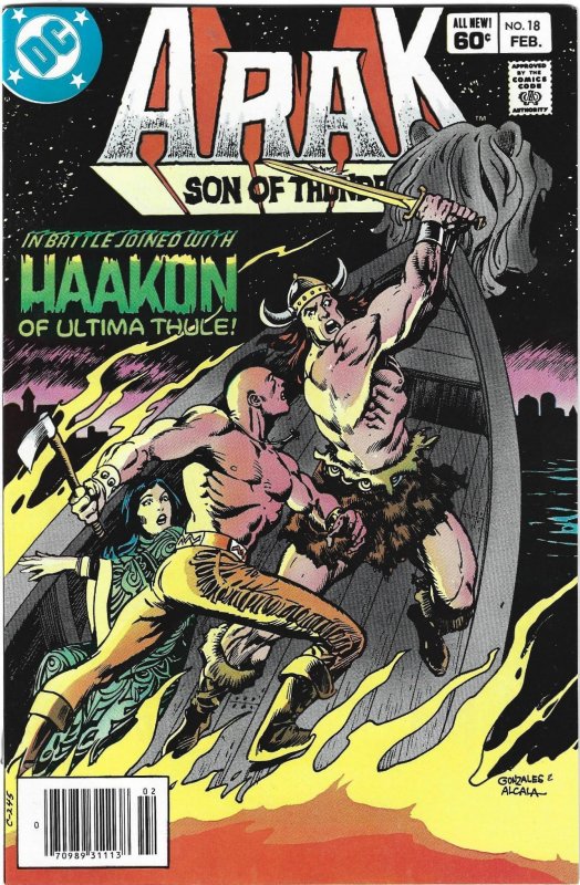 Arak, Son of Thunder #17 through 20 (1983)