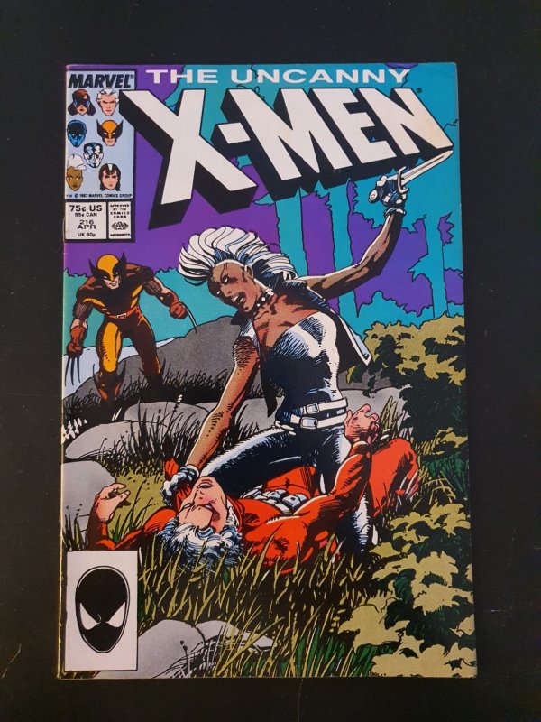 The Uncanny X-Men #216 Direct Edition (1987)