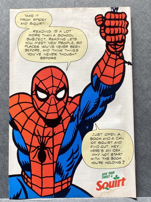 Adventures in Reading Starring the Amazing Spider-Man Squirt Variant (1990)